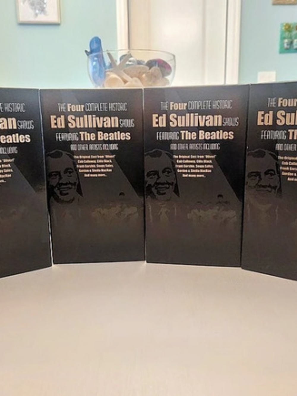 SOFA Entertainment Ed Sullivan Shows Featuring The Beatles 4-Tape VHS NTSC 2003